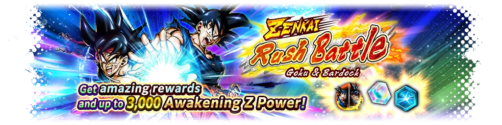 Batalha Rush ZENKAI - Goku & Bardock -