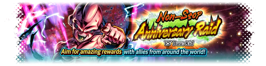 Raid Contínua de Aniversário vs Kid Boo