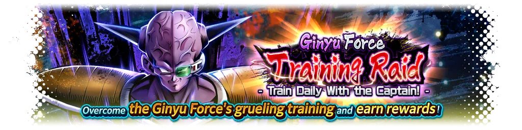Raid de Treinamento das Forças Especiais Ginyu - Treine com o Capitão Todos os Dias -