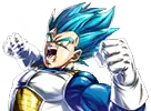 Este é o Super Saiyajin Blue Não se esqueça disso